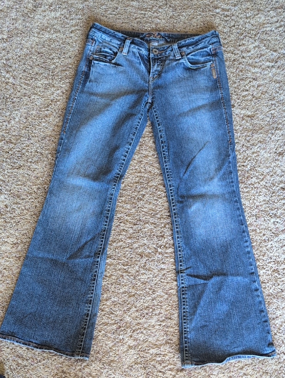 Silver Jeans Medium Blue Boot Cut Denim
